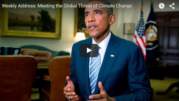 Presidential Weekly Address:  Meeting the Global Threat of Climate Change