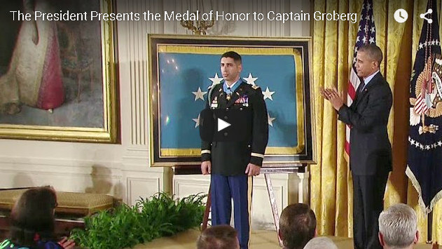 Medal of Honor Presentation to Captain Florent Groberg, United States Army