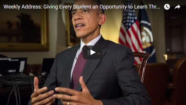 President Obama’s Weekly Address: Giving Every Student an Opportunity to Learn Through Computer Science For All