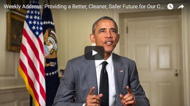 Presidential Weekly Address: Providing a Better, Cleaner, Safer Future for Our Children