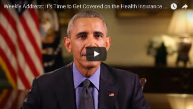 President Obama’s Weekly Address: It’s Time to Get Covered on the Health Insurance Marketplace