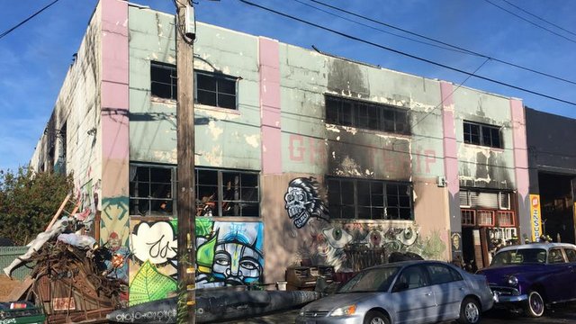 Nine Confirmed Fatalities In Oakland Warehouse Fire.  Death Toll May Climb To As High As 40