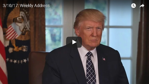 President Trump’s Weekly Address On Women’s History Month & Healthcare