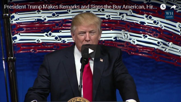 Remarks by President Trump At Snap-On Tools on Buy American, Hire American Executive Order