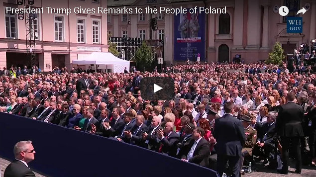 Remarks by President Trump to the People of Poland, July 6, 2017
