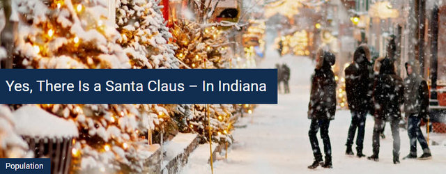 Yes, There is a Santa Claus…In Indiana