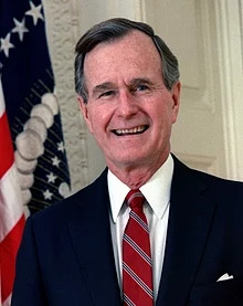 President George H. W. Bush  1924 – 2018