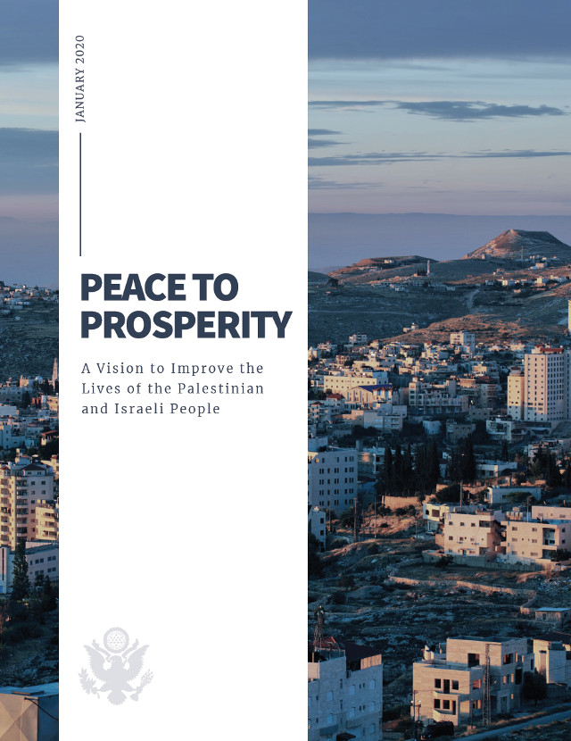 Vision for Peace, Prosperity & Brighter Future for Israel and the Palestinian People Unveiled