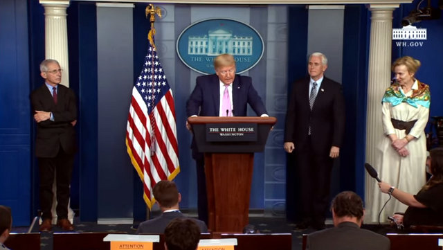 President Trump, Vice President Pence, and Members of the Coronavirus April 4th Update