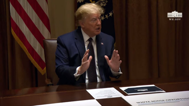 President Trump in Meeting on Opportunity Zones