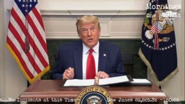 President Trump Comments on Election Results after Thanksgiving Video Teleconference with Members of the Military