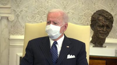 President Biden Before a Business Leaders Meeting on the American Rescue Plan