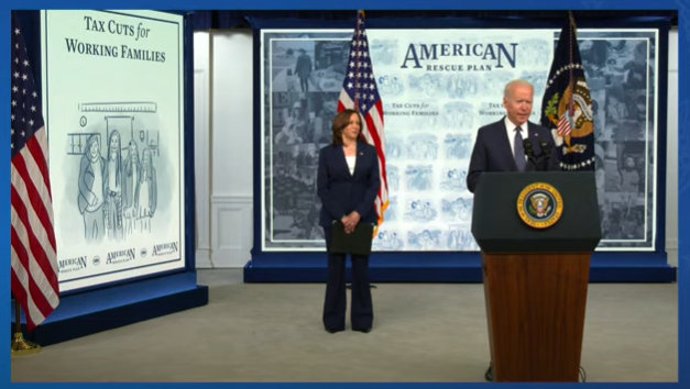 President Biden Marks the Day That Tens of Millions of Families Will Get Their First Monthly Child Tax Credit Relief Payments