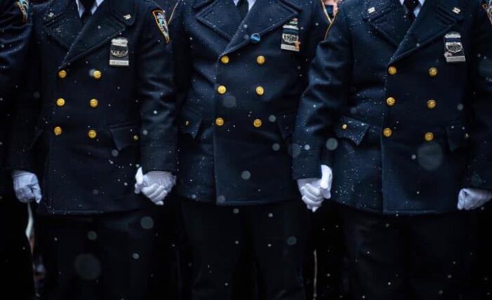 New York was a Sea of Blue for Slain NYPD Detective Jason Rivera