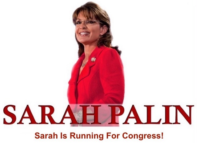 Former Governor & Vice-Presidential Candidate Sarah Palin Announces Congressional Run