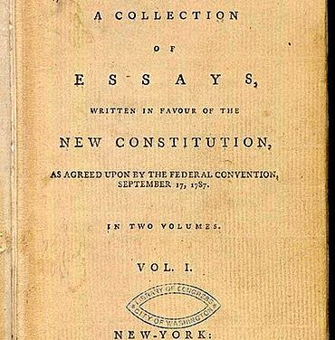 A Time to Look Back as We Move Forward.  The Federalist Papers Number Two by Publius.  Introduction by John Hamilton